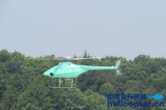 国产新款舰载无人直升机首飞成功