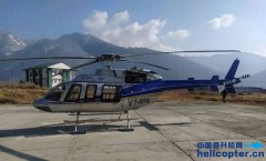 一架贝尔407直升机疑似因能见度原因撞山